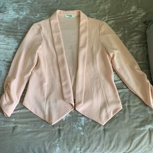 Blush Relaxed Fit Blazer